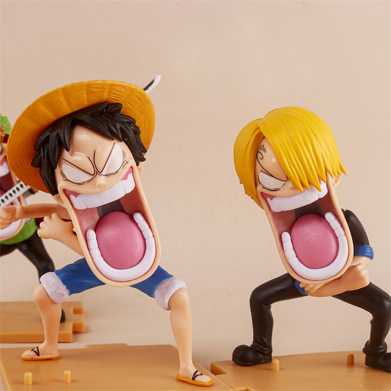 Model Kit Judge - ฟิกเกอร์อนิเมะ ยามาโตะ น่ารัก วันพีซ ซันจิหิ้ง ลูฟี่หิ้ง