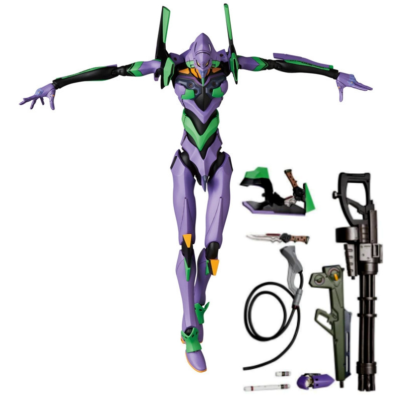 Model Kit Eva 00 - Bandai 23ซม.อะนิเมะใหม่EVA 01 MAF080vรูปPVCของเล่นตุ๊กตาเก็บเครื่องประดับของขวัญ