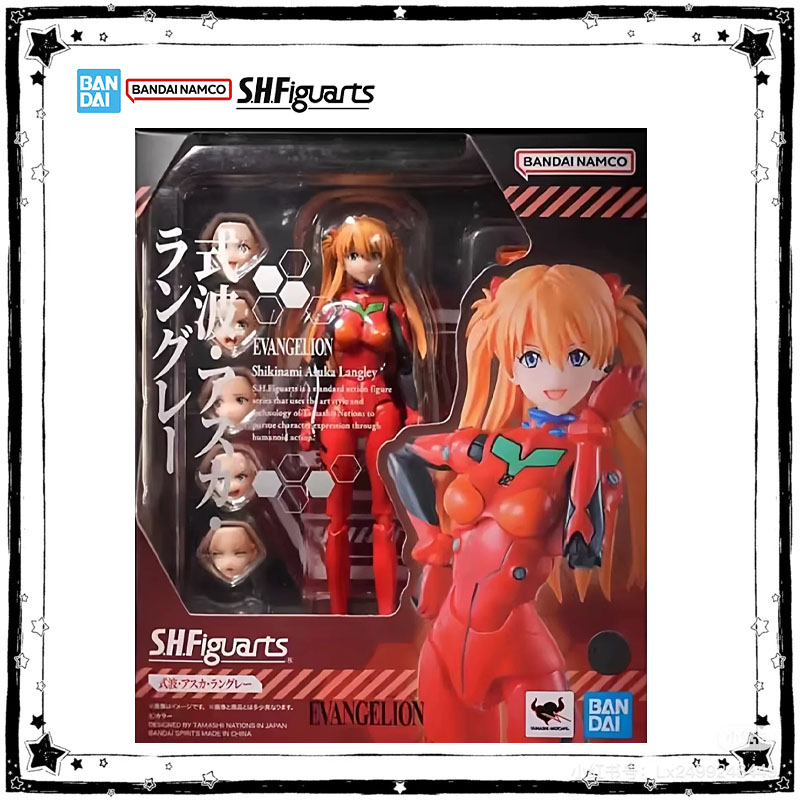 Model Kit Evangelion Bandai - ของแท้จากบันได SHF รุ่นเรย์ อะยานามิ โซริว อาสึกะ