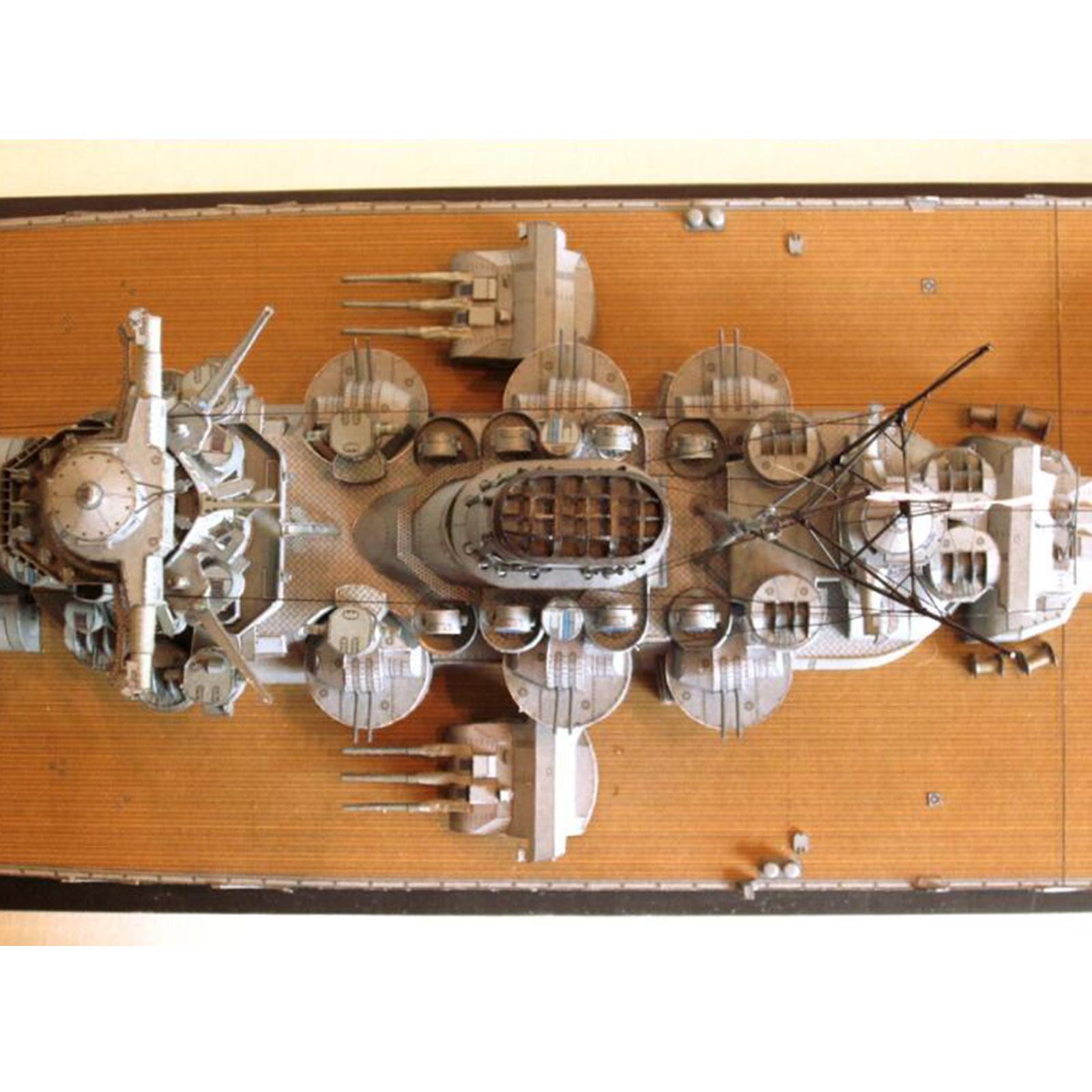 Model Kit Yamato - ชุดประกอบโมเดลเรือยามาโตะ สงครามโลกครั้งที่ 2 จำนวน 1 ชิ้น