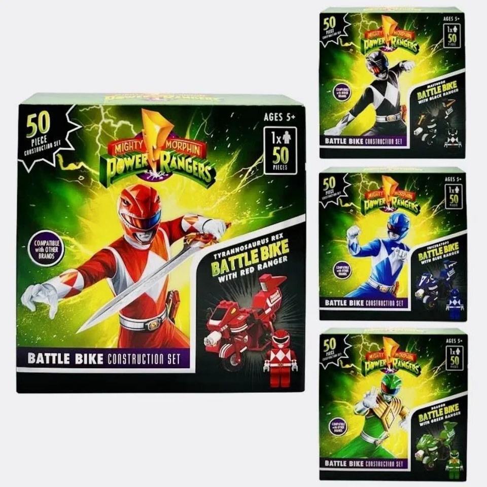 Model Kit Power Rangers - ฮาสโบร พาวเวอร์ เรนเจอร์ส เรด กรีน บลู