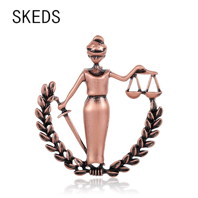 Model Kit Judge - SKEDS Vintage Peace ผู้หญิงเข็มกลัด Pins สําหรับสุภาพสตรี