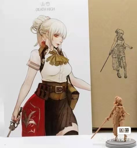 Model Kit Galahad - ชุดแบบจำลองชุดทำจากเรซิน28352อาณาจักรความตาย KD 54 satan Y