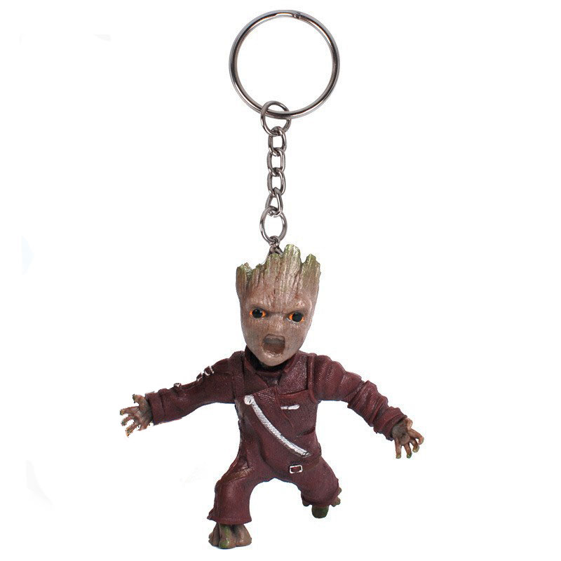 Model Kit Galahad - พวงกุญแจตุ๊กตาเบบี้กรูทจากอนิเมะ Guardians of the Galaxy อุปกรณ์เสริมของเล่น
