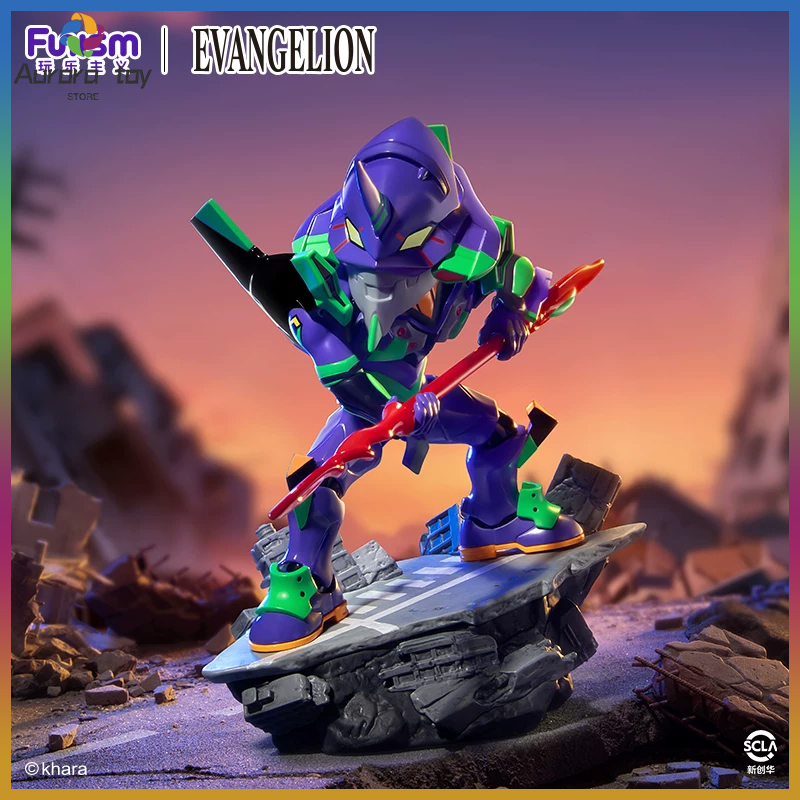 Model Kit Evangelion Bandai - ฟิกเกอร์อนิเมะ Original Funism Neon Genesis Evangelion