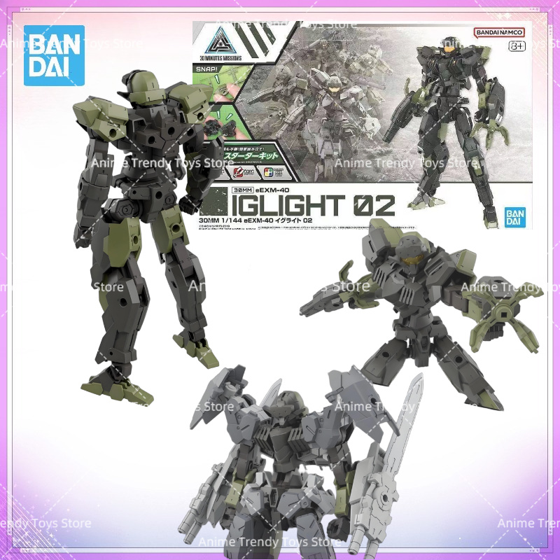 Model Kit Bandai 30 - มีสินค้าในสต็อก Bandai 30 MINUTES MISSIONS ชุดโมเดลอนิเมะ