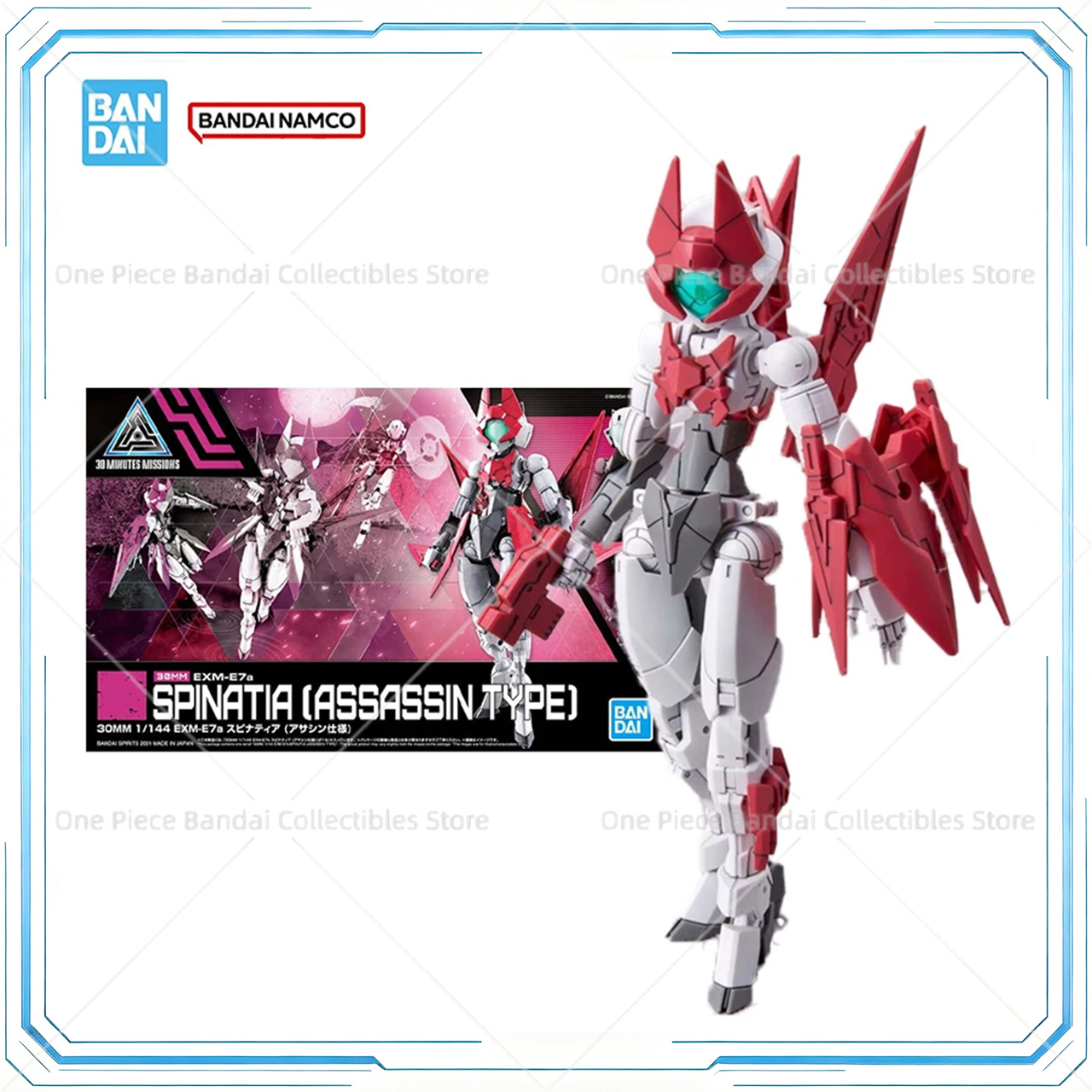 Model Kit Bandai 30 - Bandai ของแท้ดั้งเดิม ฟิกเกอร์ 30 Minutes Missions