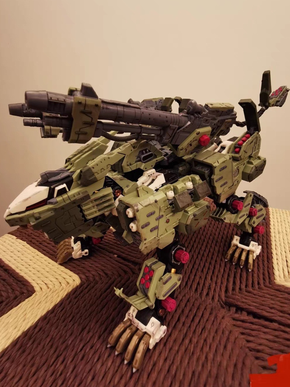 Model Kit Yamato - ชุดพลาสติกบล็อกรูปแบบการสร้าง BT zoids RZ-041 Liger ZERO