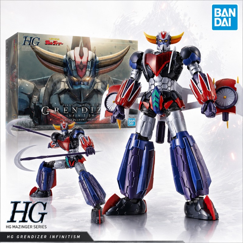Model Kit Pg - Bandai Original HG 1/144 Grendizer Infinitism