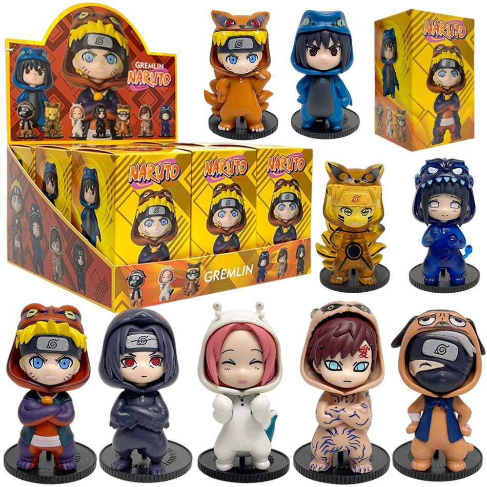 Model Kit Naruto - อนิเมะ 8 ซม. นารูโตะ ชุด 9