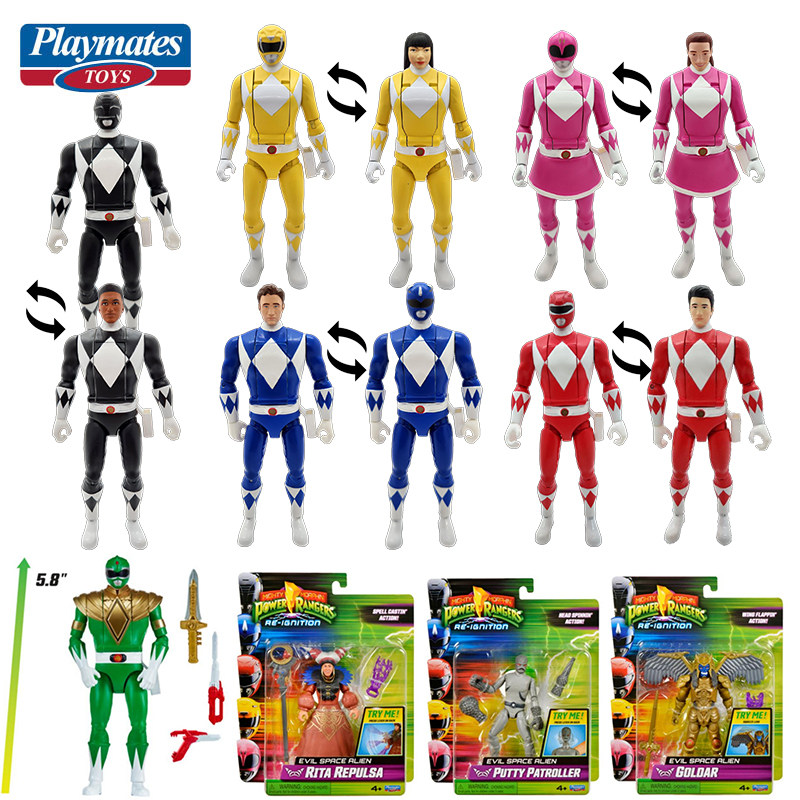 เพลย์เมทส์ ไมตี้ โมร์ฟิน พาวเว - Model Kit Power Rangers บทวิจารณ์และราคา