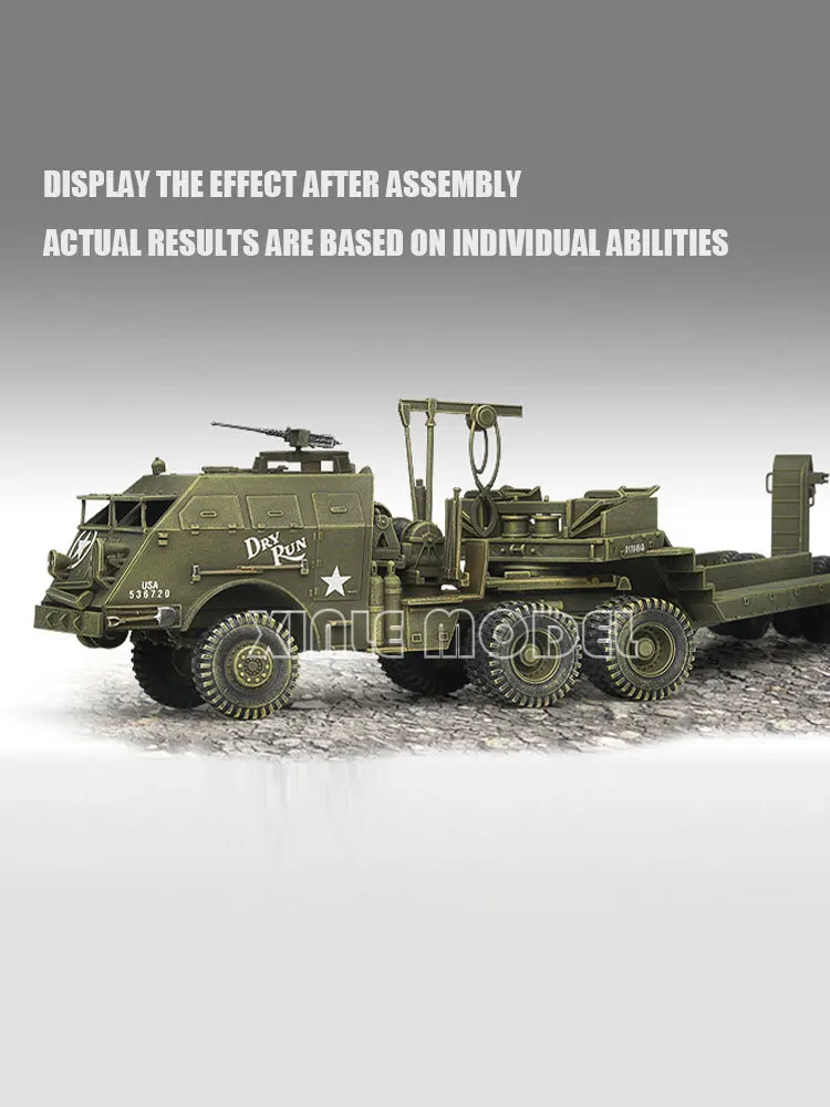 ชุดโมเดลรถขนส่งรถถังอเมริกัน A - Model Kit Academy บทวิจารณ์และราคา