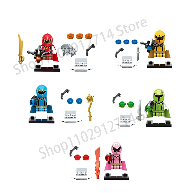 ตัวต่อพาวเวอร์เรนเจอร์ 5 ชิ้น/ - Model Kit Power Rangers บทวิจารณ์และราคา