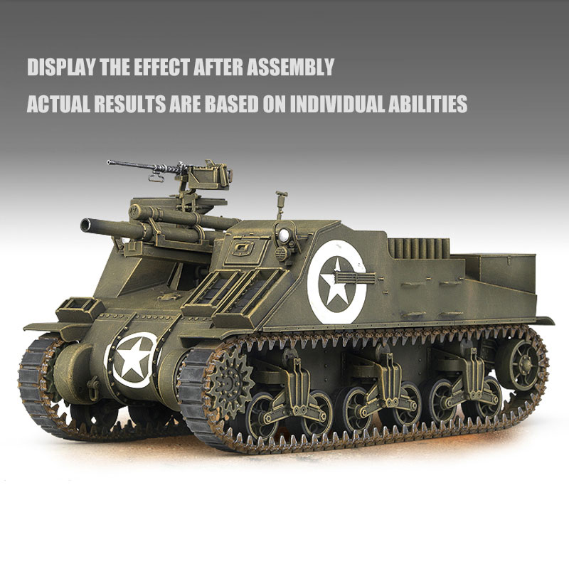 ชุดโมเดลรถถัง13210 M7นักบวช105 - Model Kit Academy บทวิจารณ์และราคา
