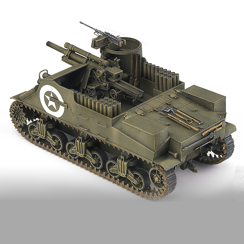 ชุดโมเดลรถถัง13210 M7นักบวช105 - Model Kit Academy บทวิจารณ์และราคา