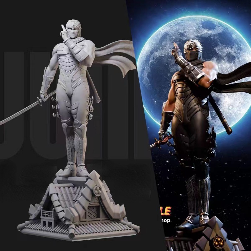 ชุดโมเดลนินจาเรซินชุดประกอบเสื - Model Kit Galahad บทวิจารณ์และราคา