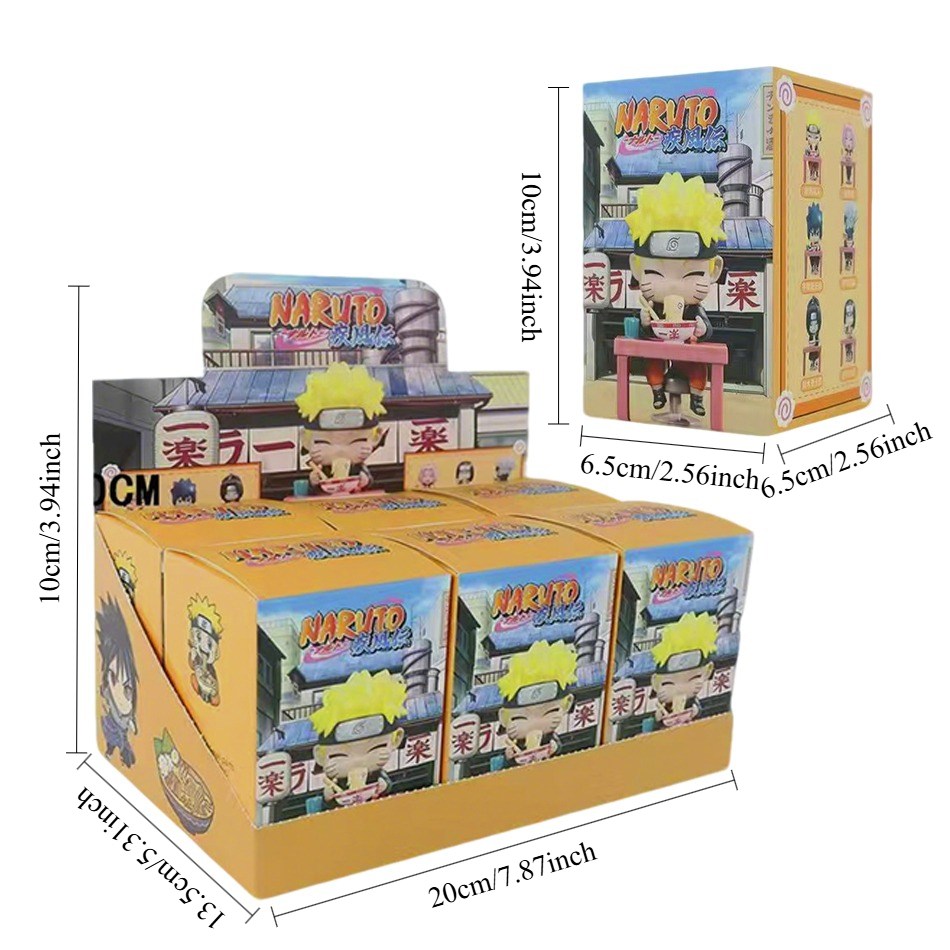 กล่องสุ่มธีมราเมนนารูโตะชิปปุเ - Model Kit Naruto บทวิจารณ์และราคา