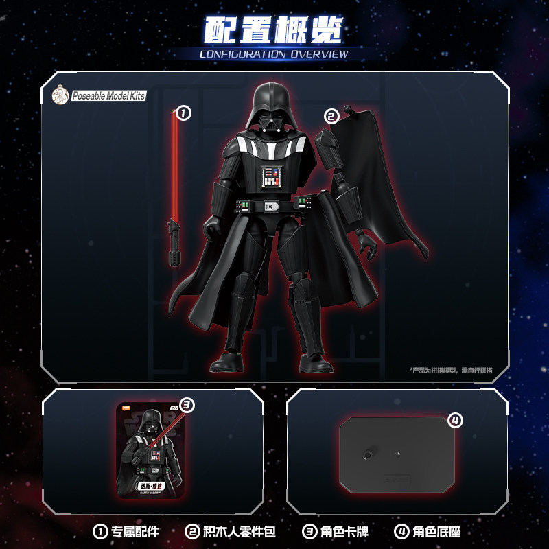 บล็อกกี้สตาร์วอร์ส กาแล็กซี่ ว - Model Kit Figures บทวิจารณ์และราคา