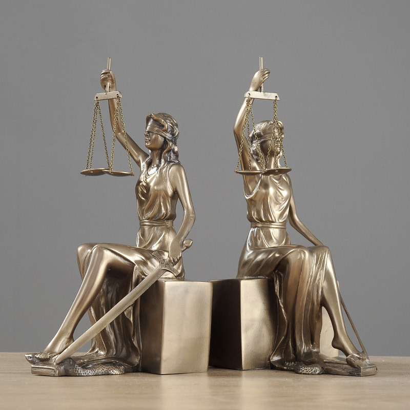 1pcs เรซิ่น Lady Justice รูปปั - Model Kit Judge บทวิจารณ์และราคา
