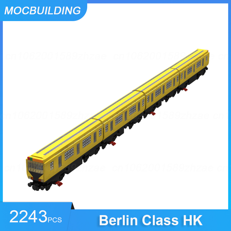ตัวต่อ MOC ชุดรถไฟ OBB Interci - Model Kit Train บทวิจารณ์และราคา