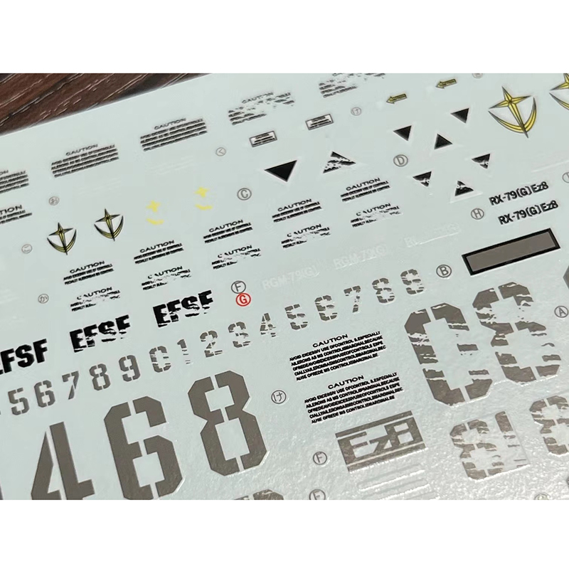อุปกรณ์ตกแต่งโมเดลสไลด์น้ำสำหร - Model Kit Decals บทวิจารณ์และราคา