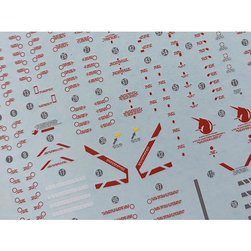 ชุด Decals Decals สไลด์น้ำเครื - Model Kit Decals บทวิจารณ์และราคา