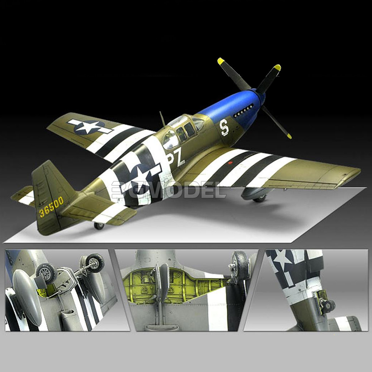 ชุดประกอบโมเดลเครื่องบินพลาสติ - Model Kit Academy บทวิจารณ์และราคา