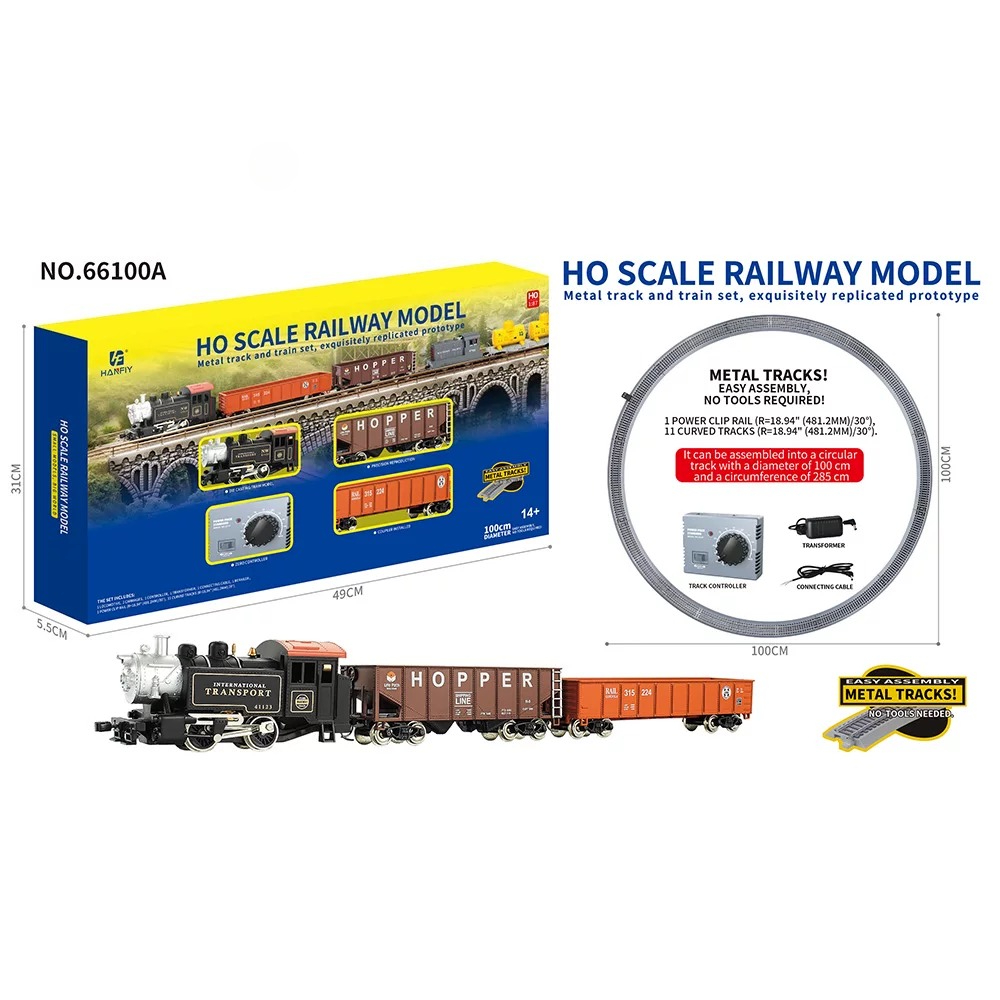 โมเดลรถไฟโลหะขนาด HO สเกล 1/87 - Model Kit Train บทวิจารณ์และราคา