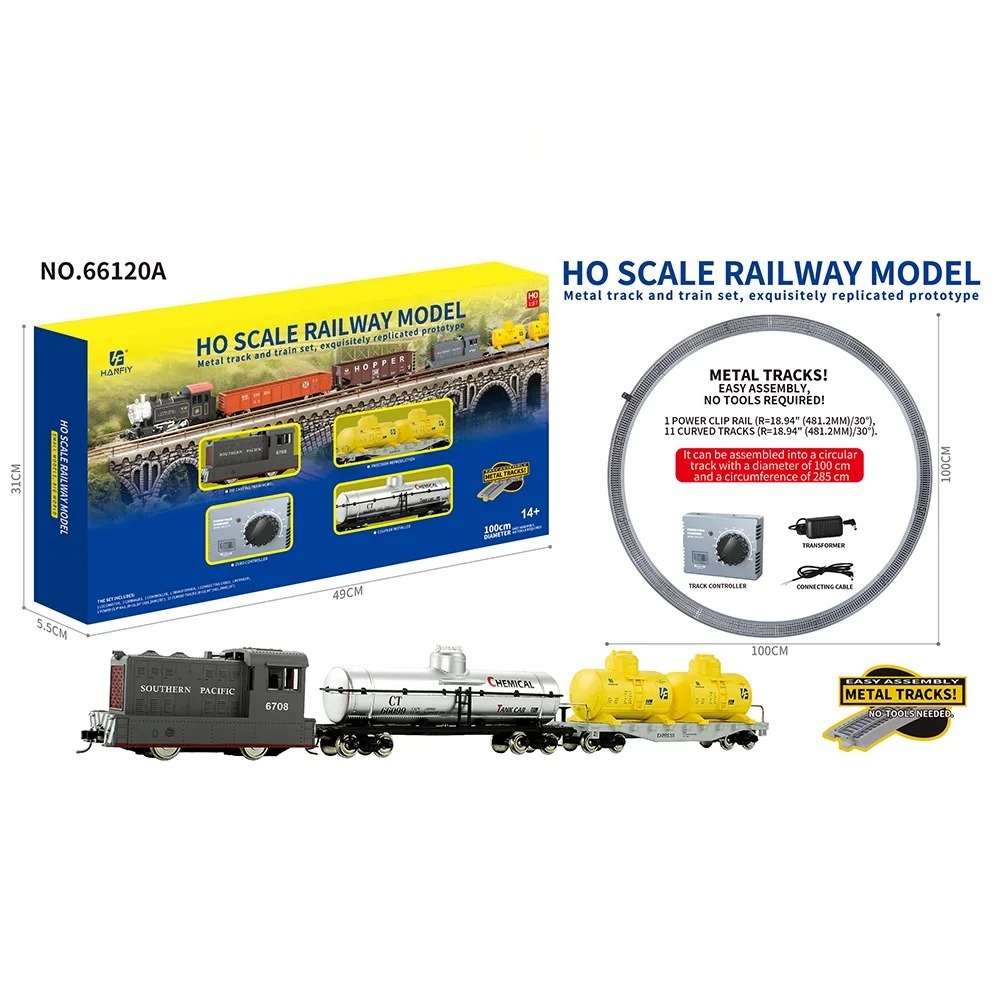 โมเดลรถไฟโลหะขนาด HO สเกล 1/87 - Model Kit Train บทวิจารณ์และราคา
