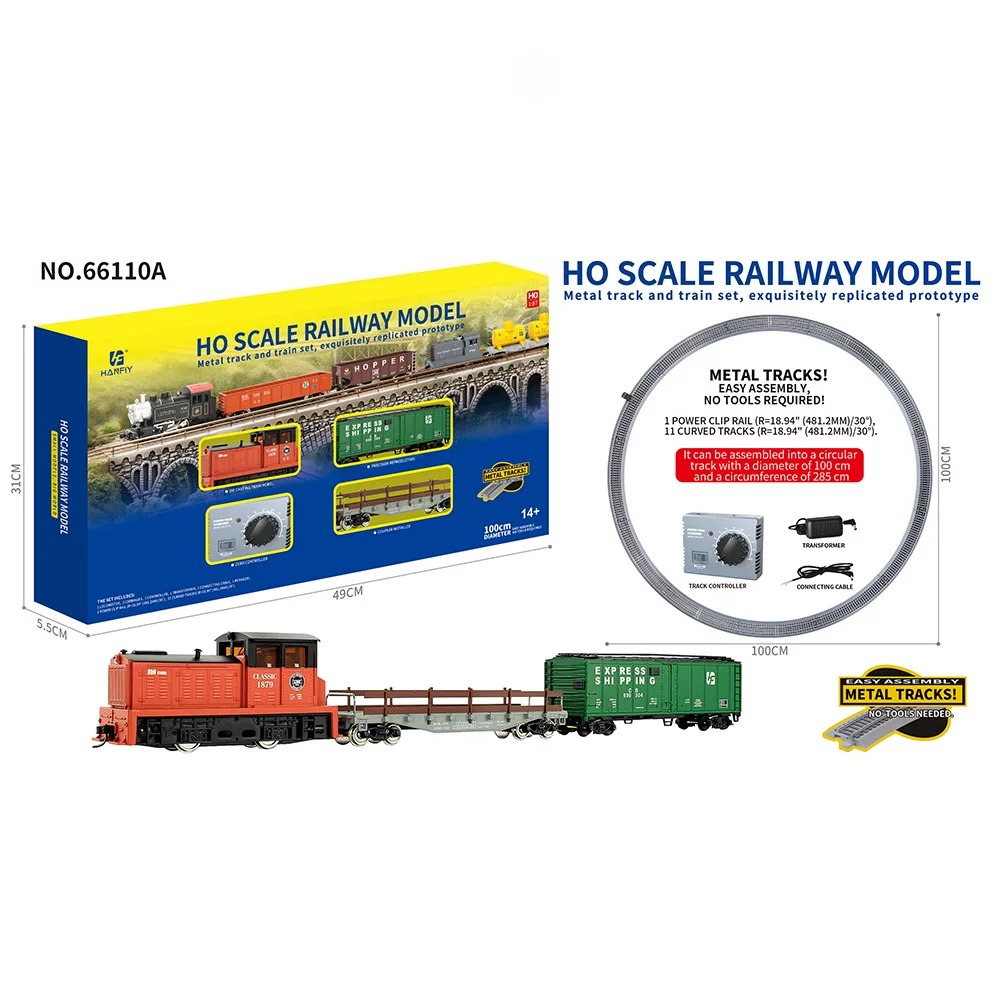 โมเดลรถไฟโลหะขนาด HO สเกล 1/87 - Model Kit Train บทวิจารณ์และราคา