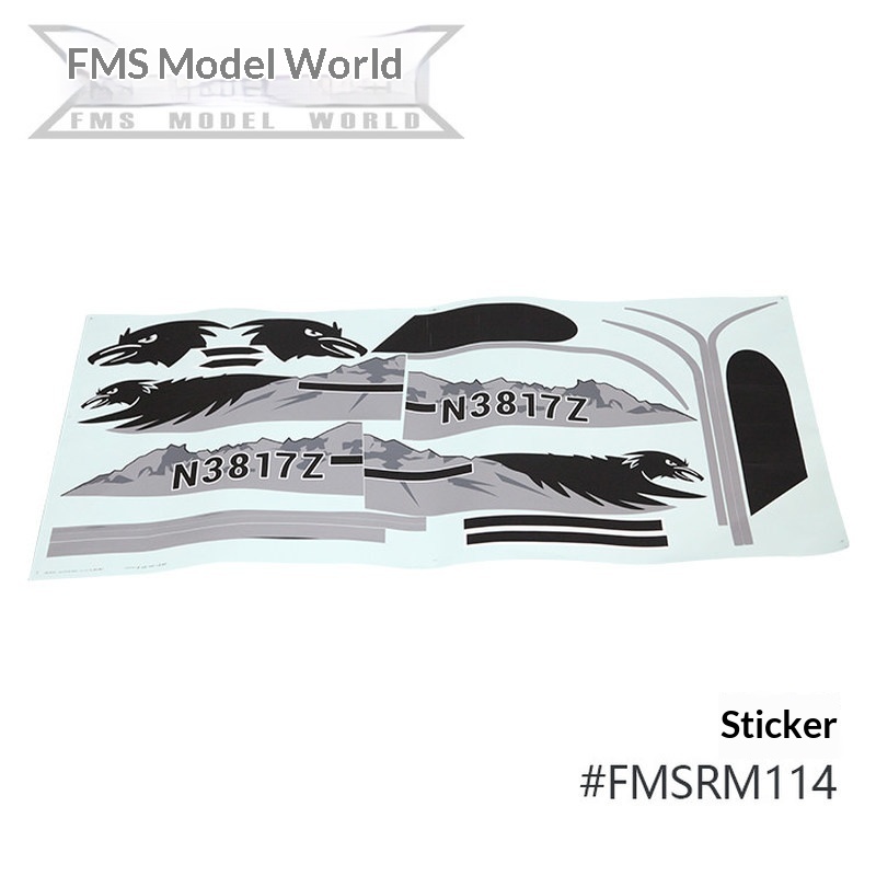 FMS RC เครื่องบินสติ๊กเกอร์สำห - Model Kit Land Rover บทวิจารณ์และราคา