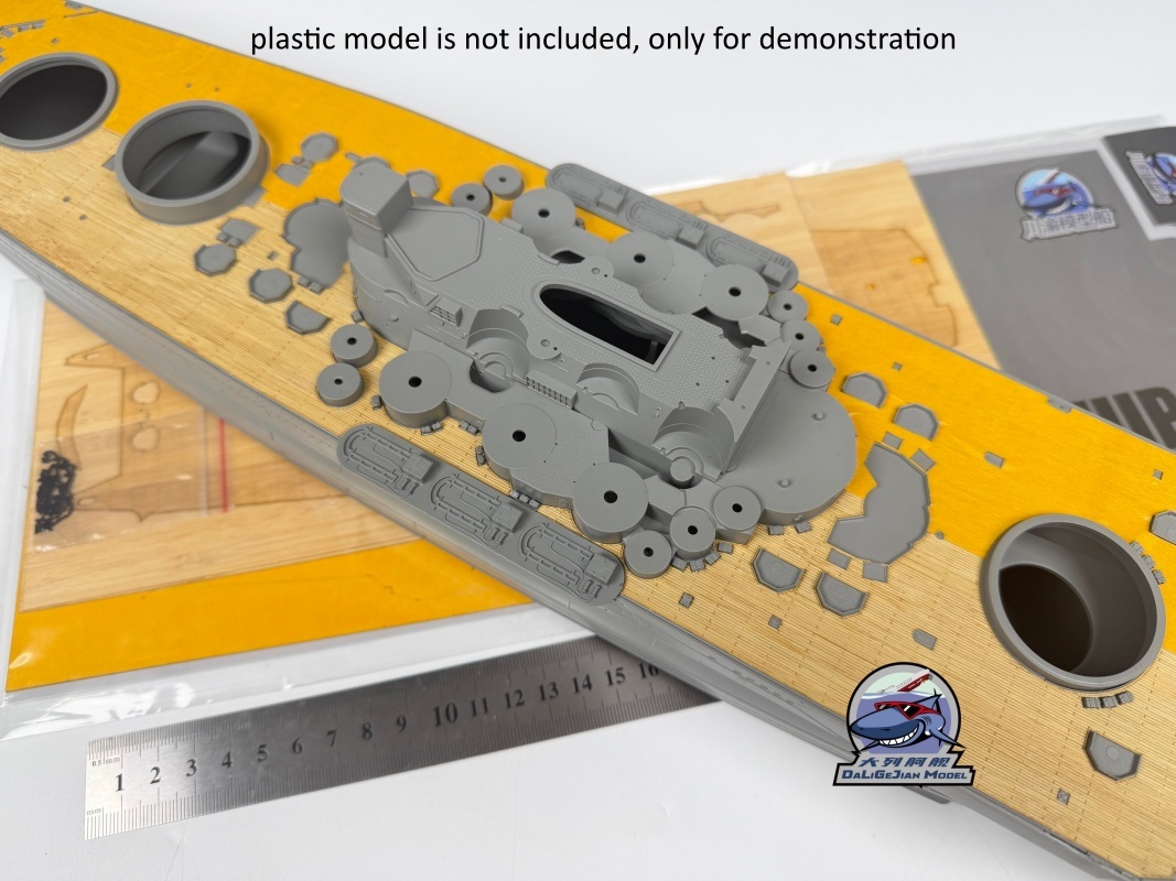 แผ่นมาสกิ้งไม้ขนาด 1/350 สำหรั - Model Kit Yamato บทวิจารณ์และราคา