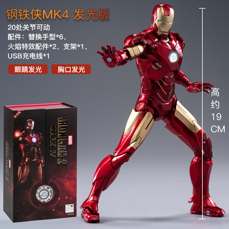 ของเล่นอเวนเจอร์ส ZD ของแท้ตุ๊ - Model Kit Iron Man Mark 50 บทวิจารณ์และราคา