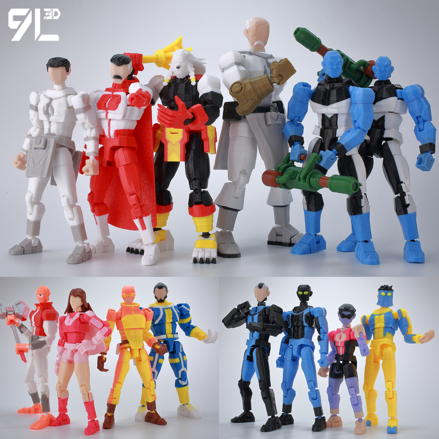 9L3D พิมพ์ Deadpool Wolverine  - Model Kit Iron Man Mark 50 บทวิจารณ์และราคา
