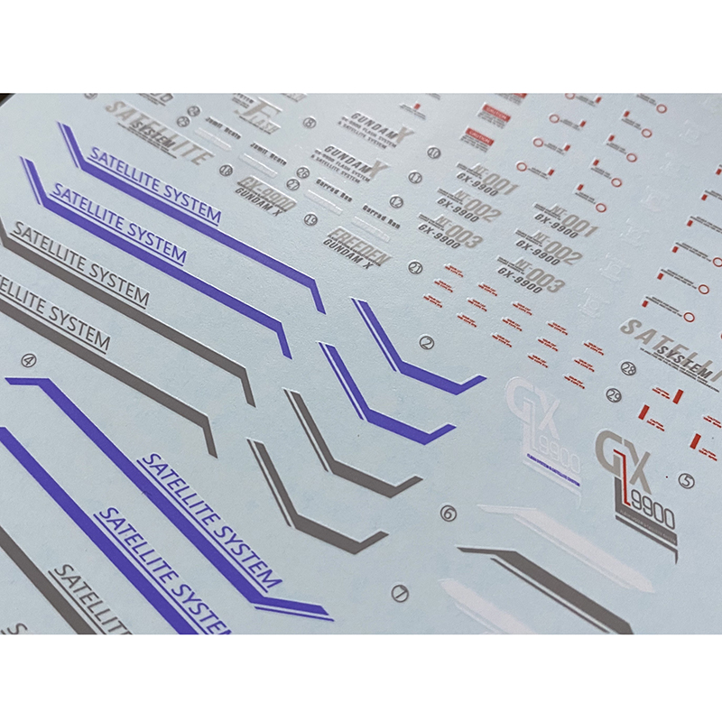 อุปกรณ์ตกแต่งโมเดลสไลด์น้ำสติ๊ - Model Kit Decals บทวิจารณ์และราคา