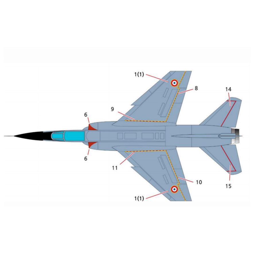AC12665 ACADEMY 1/144 ดาสโซล ไ - Model Kit Academy บทวิจารณ์และราคา