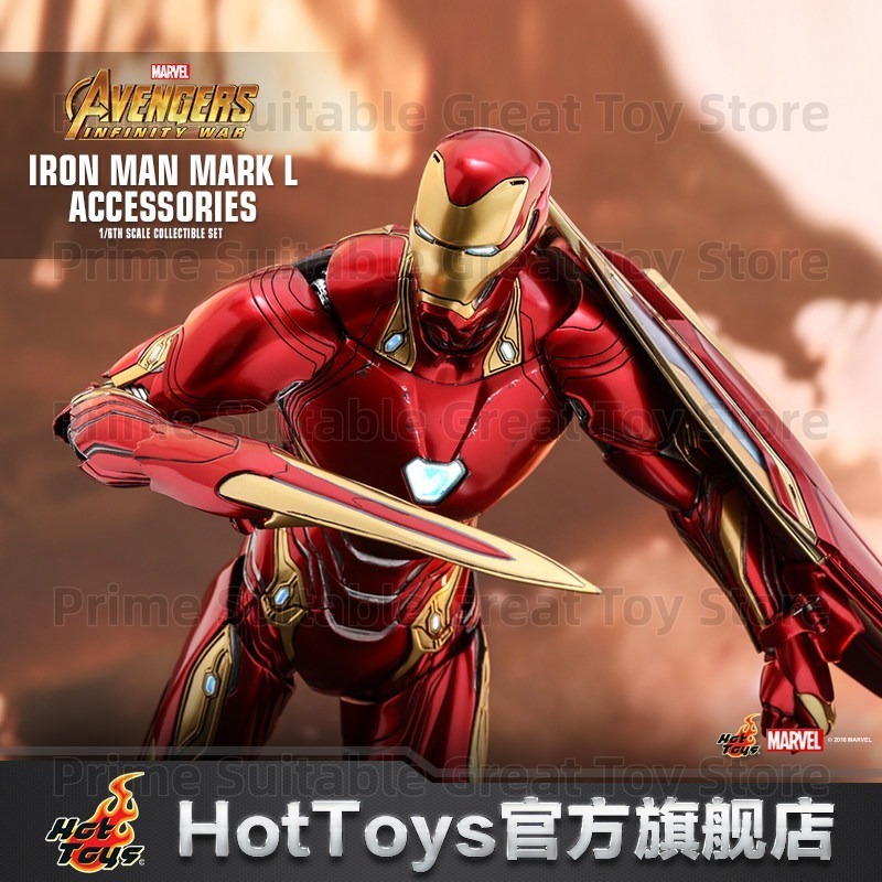 【มีสินค้าในสต็อก】ของแท้ HotToy - Model Kit Iron Man Mark 50 บทวิจารณ์และราคา