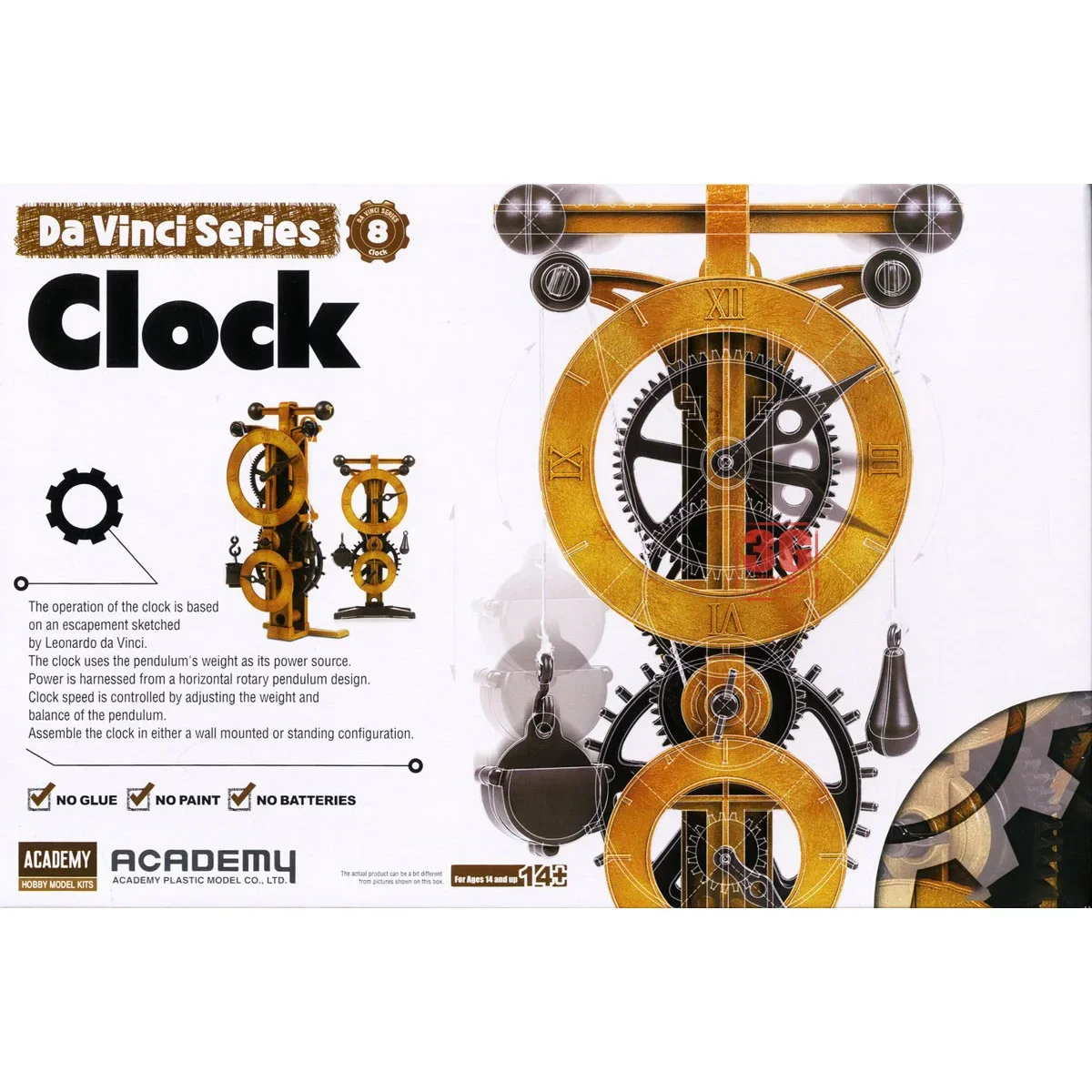 Academy Model Da Vinci Science - Model Kit Academy บทวิจารณ์และราคา