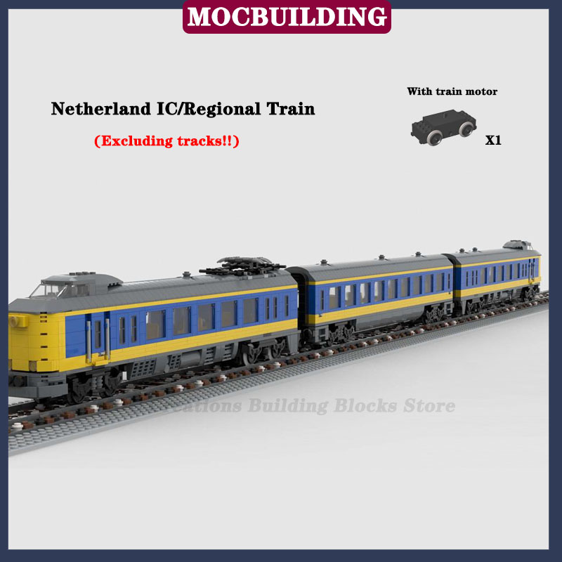 ชุดประกอบบล็อกรูปแบบการสร้าง E - Model Kit Train บทวิจารณ์และราคา