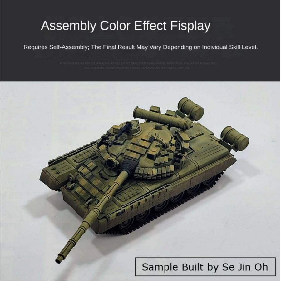AC13434 อะคาเดมี่ 1/72 T-80BV  - Model Kit Academy บทวิจารณ์และราคา